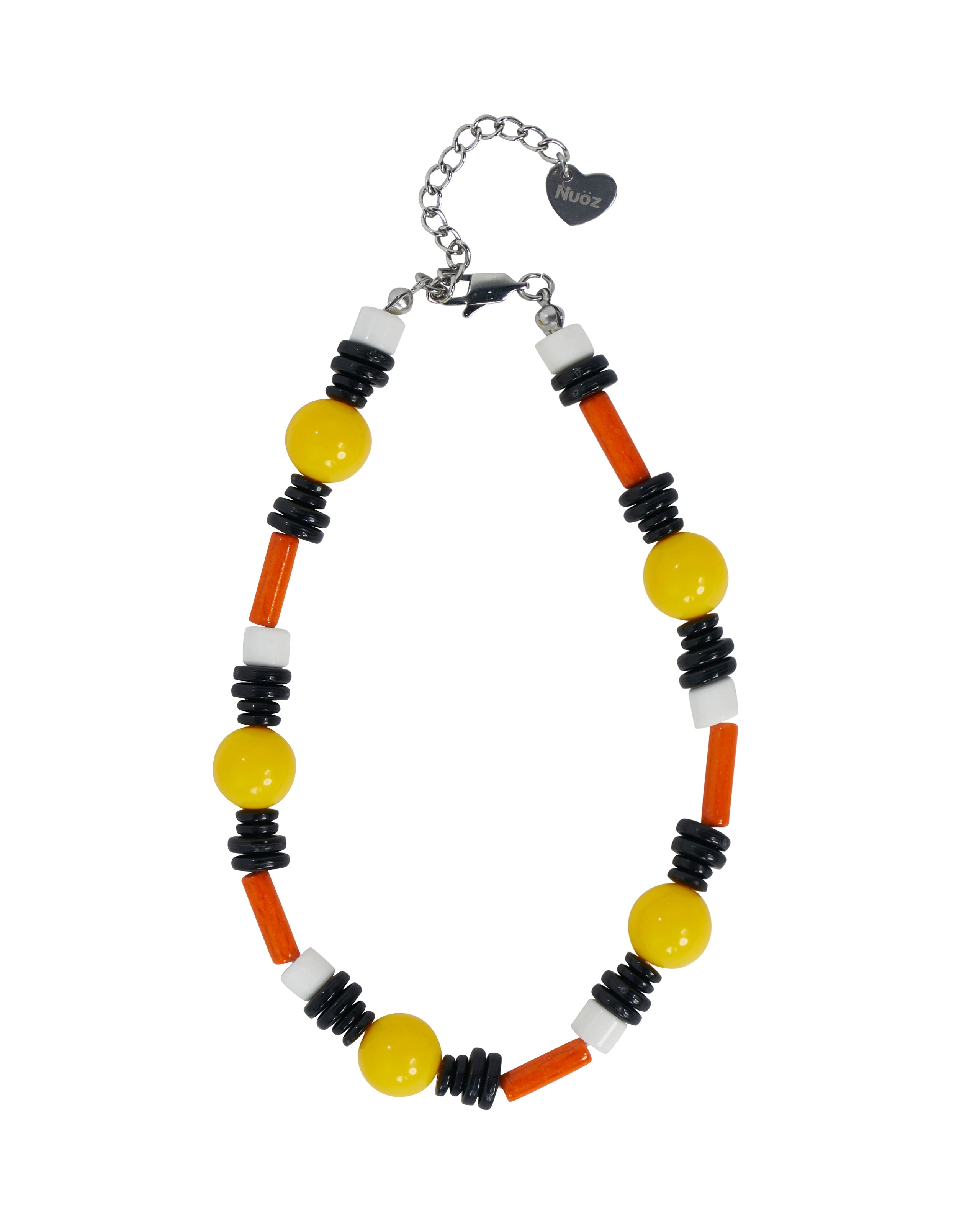 Nuoz® N Series Color-Block Beaded Pet Necklace