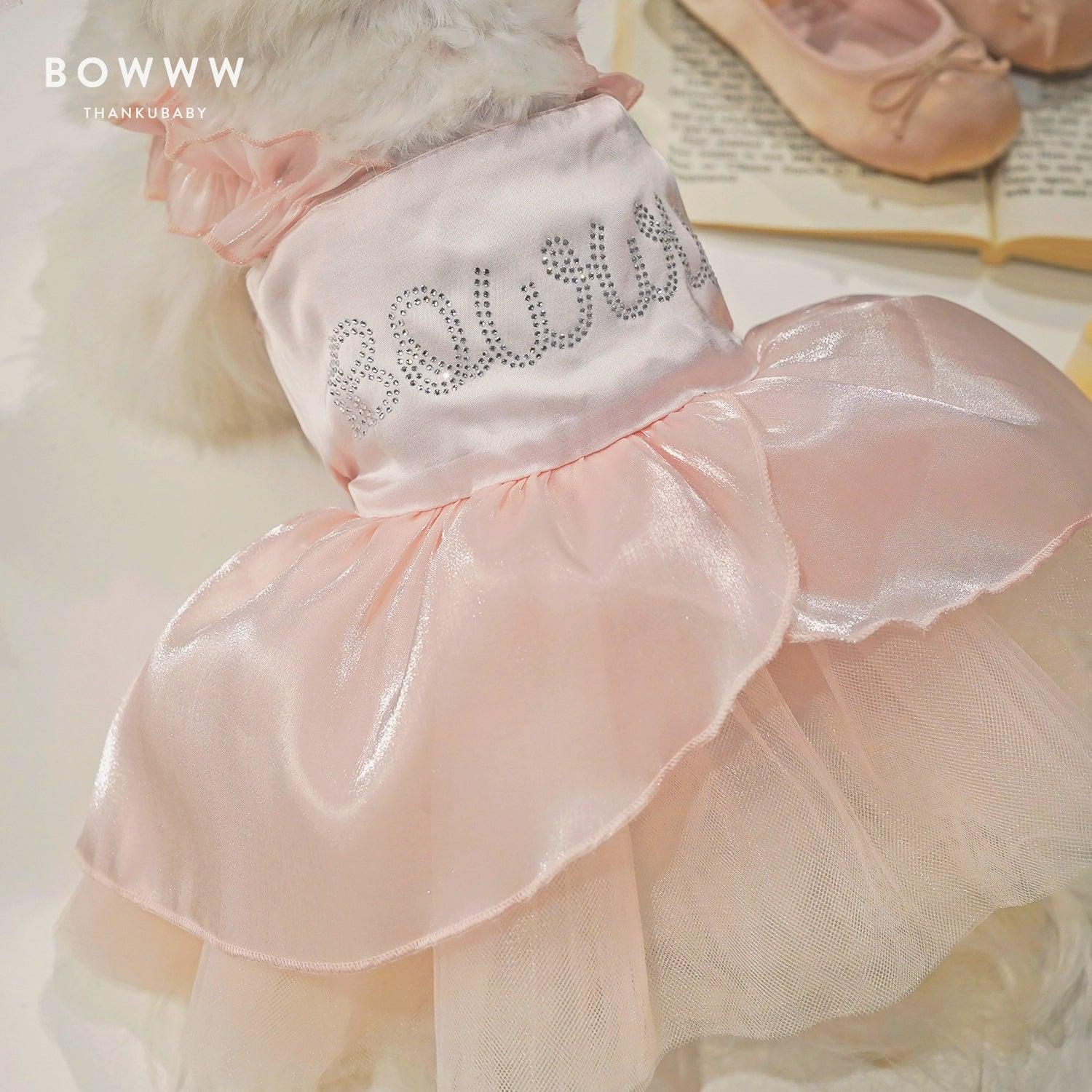 BOWWW® Pet Rhinestone Ballet Princess Dress - KIKOPALS