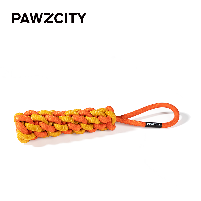 PAWZCITY® Dogs' Urban Neon Knot Toy