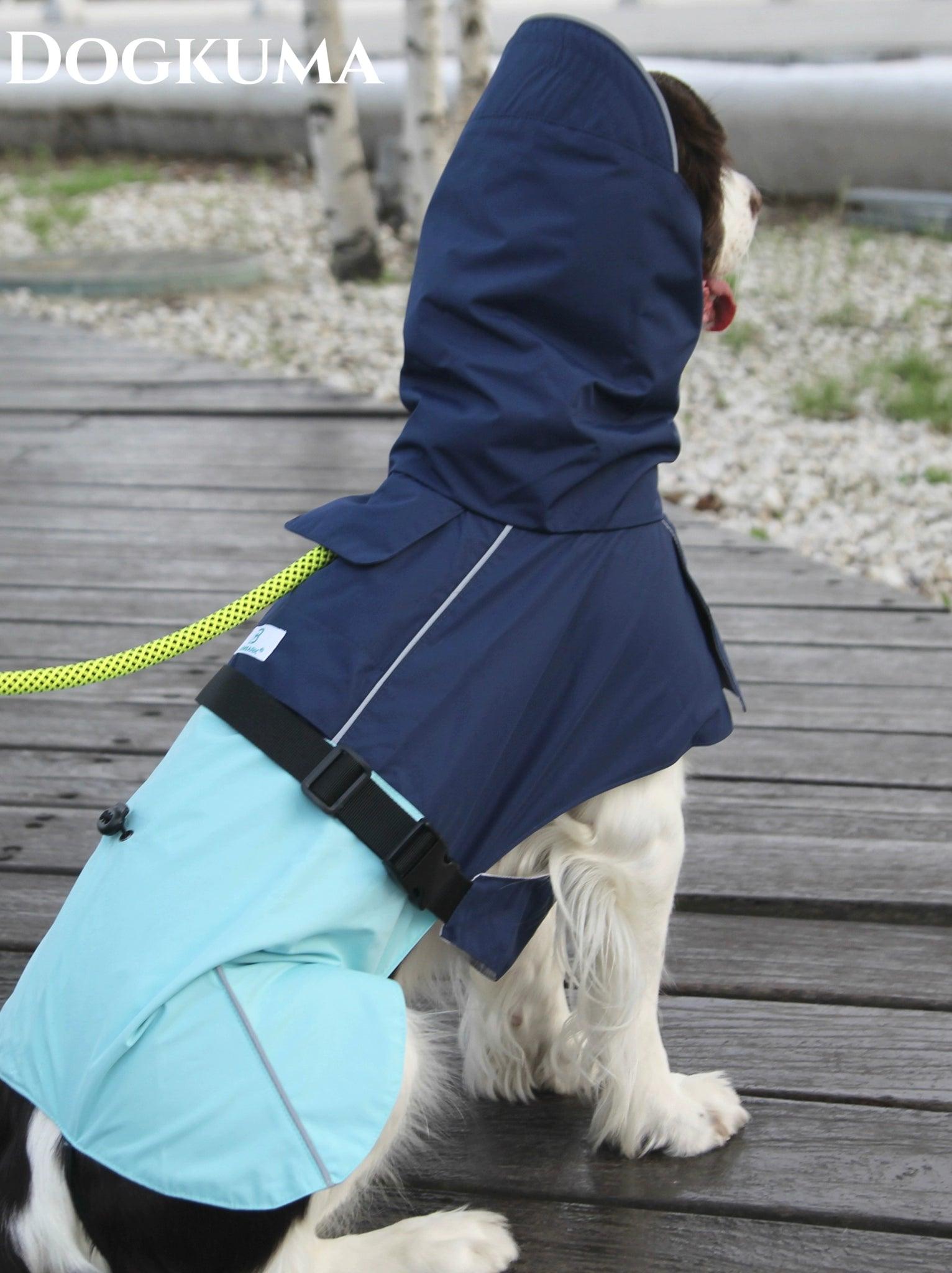 Dogkuma® Full-Coverage Dog Rain Poncho - KIKOPALS
