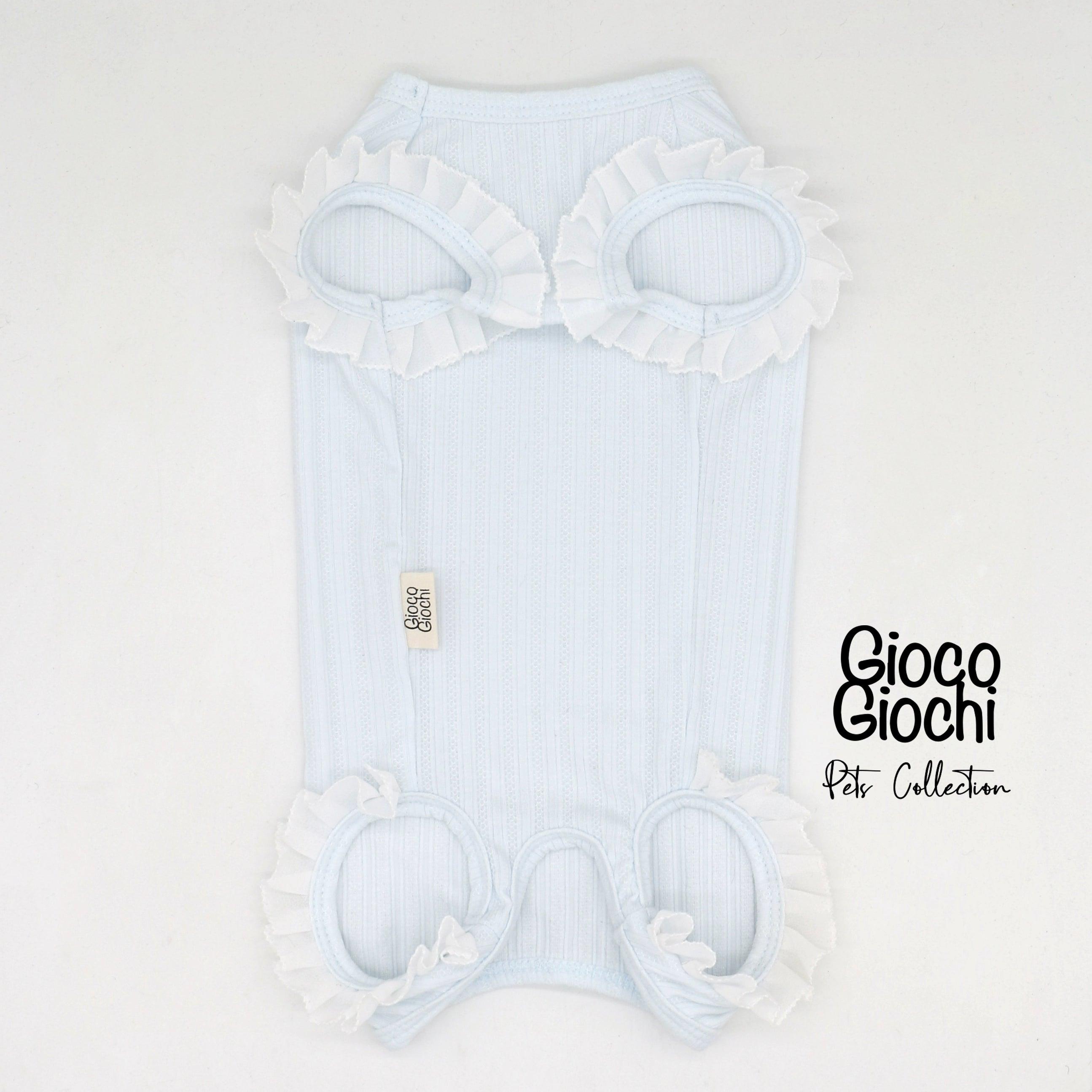 GiocoGiochi® Lace-Trimmed Jacquard Dog Vest - KIKOPALS