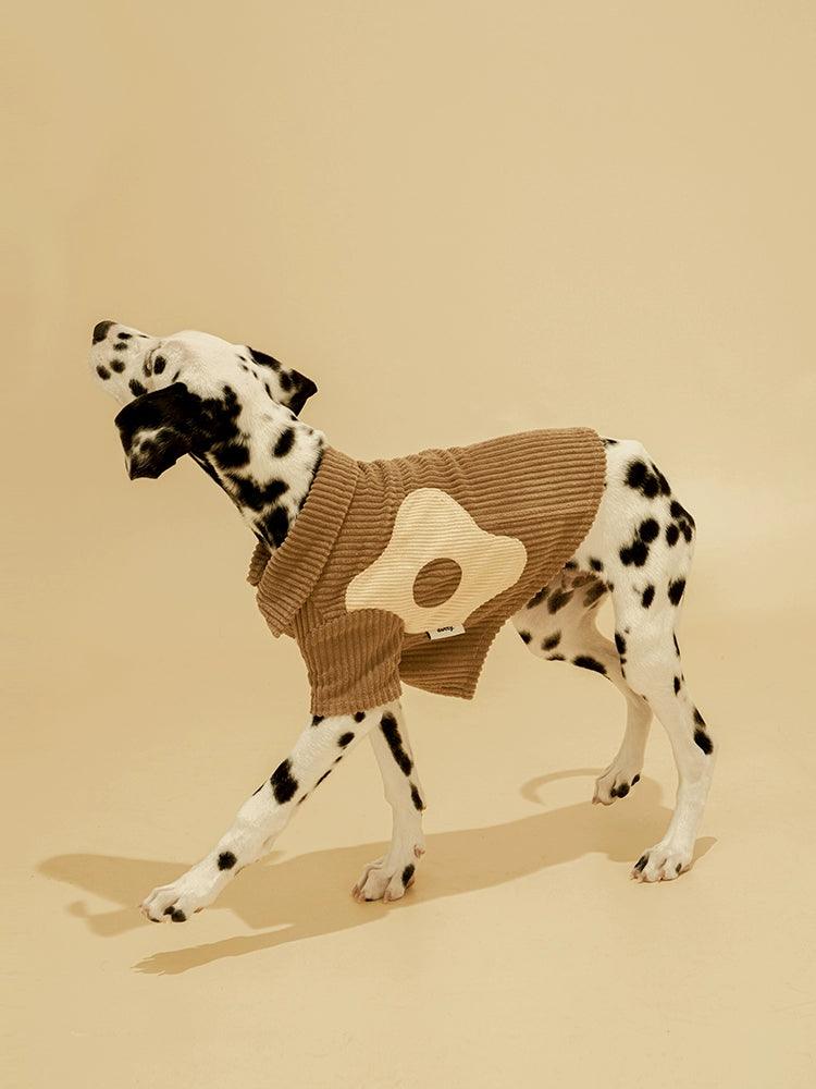 Dottylab® Colorblock Corduroy Pet Shirt - KIKOPALS