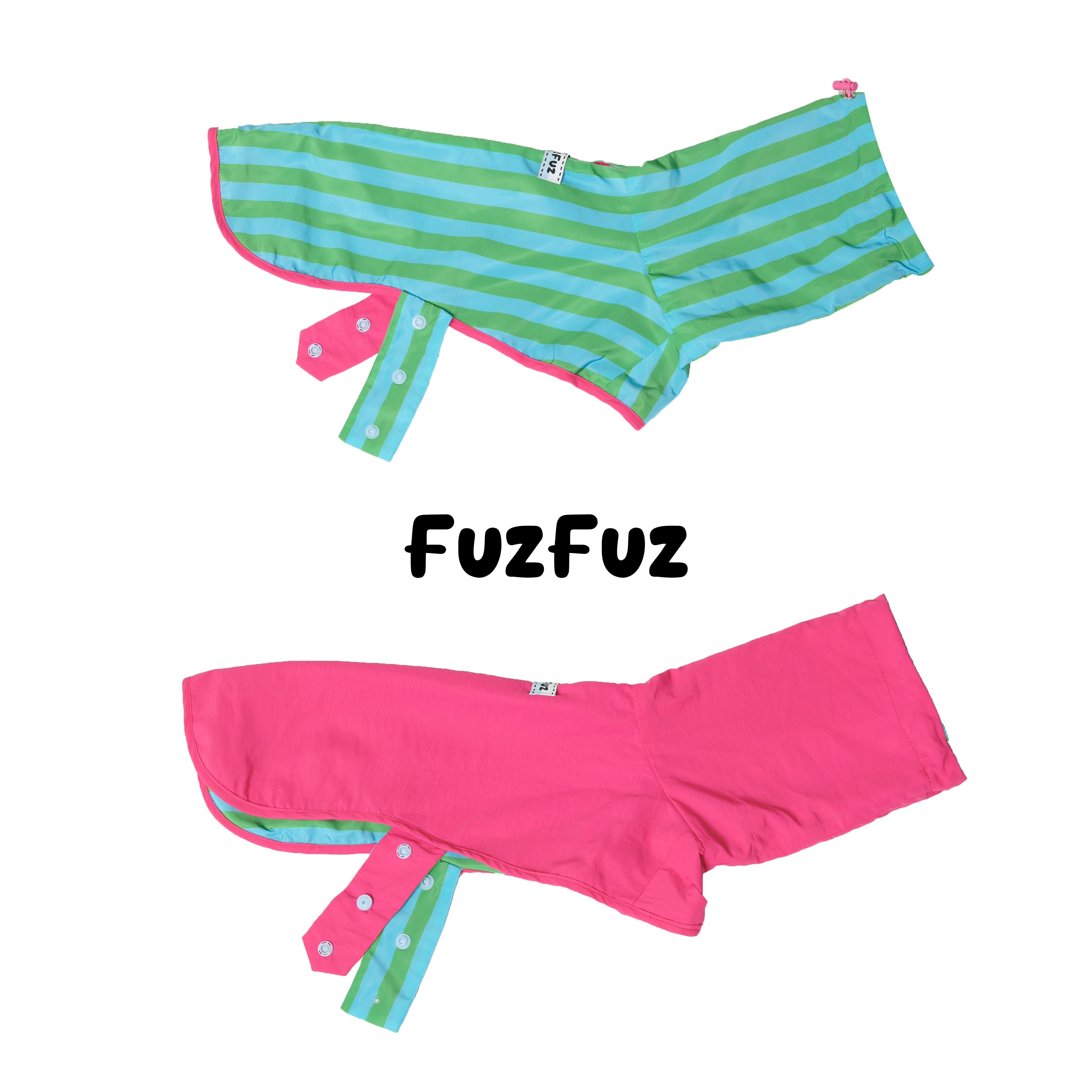 FuzFuz® Reversible Raincoat for Small Breeds