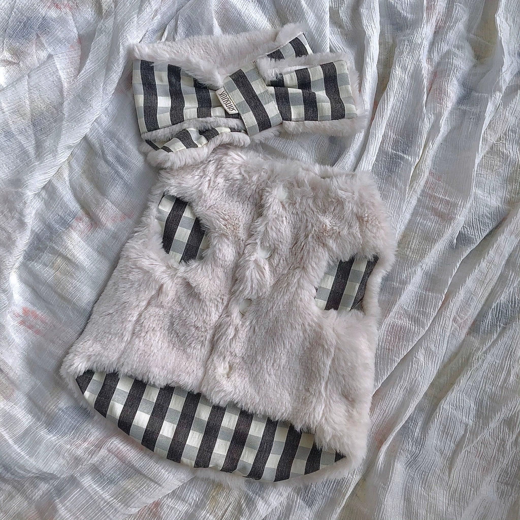 SANSUUK® Bow-Knot Fleece Vest for Pets - KIKOPALS