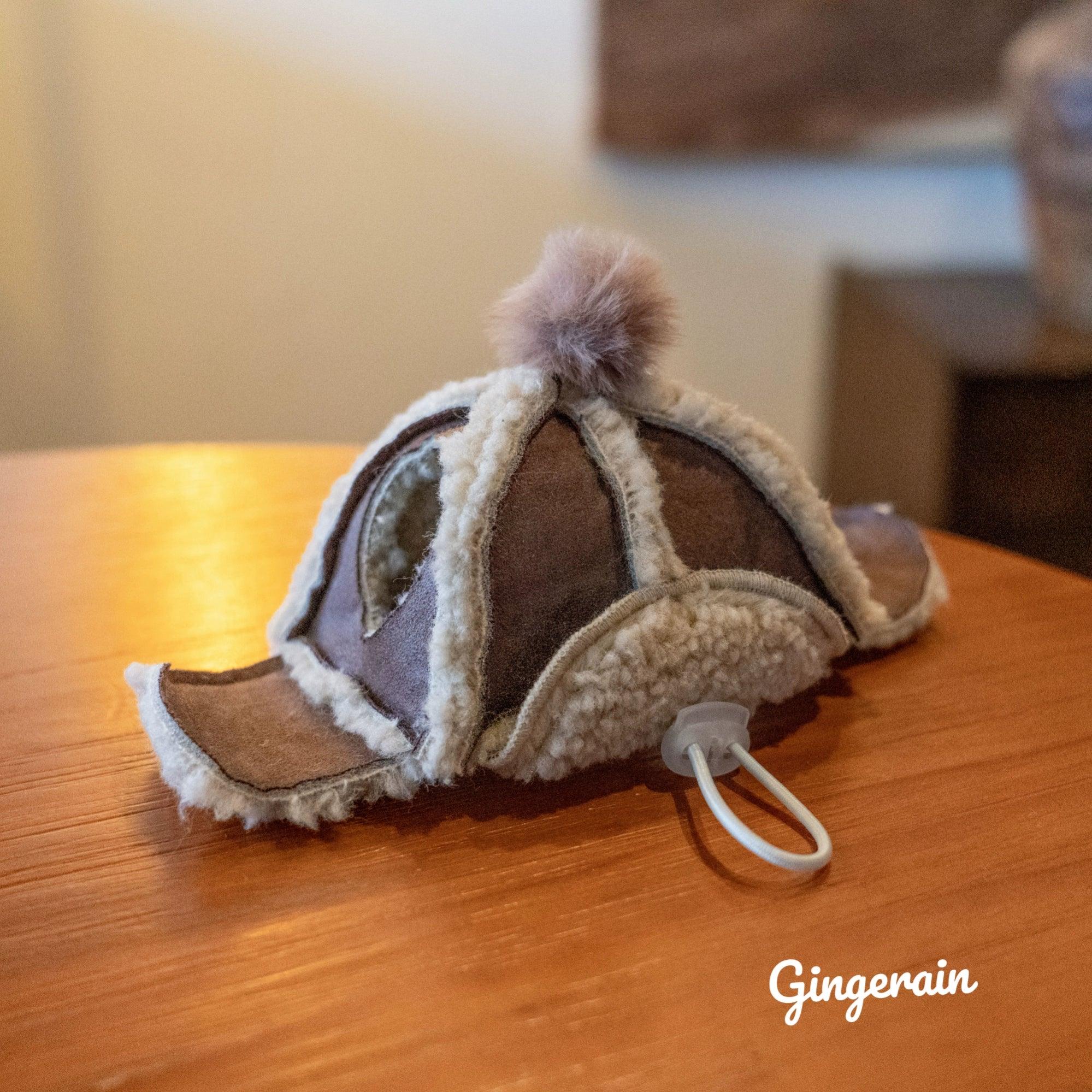 GINGERAIN® Fleece-Lined Pet Aviator Hat - KIKOPALS