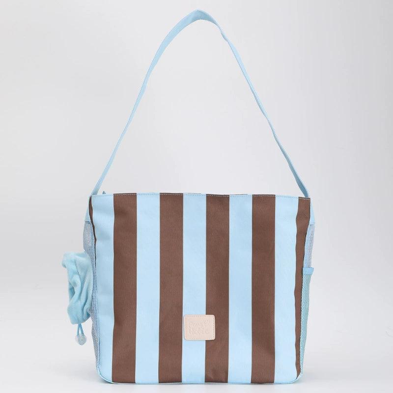 PawsHolic® Striped Pet Carrier - KIKOPALS