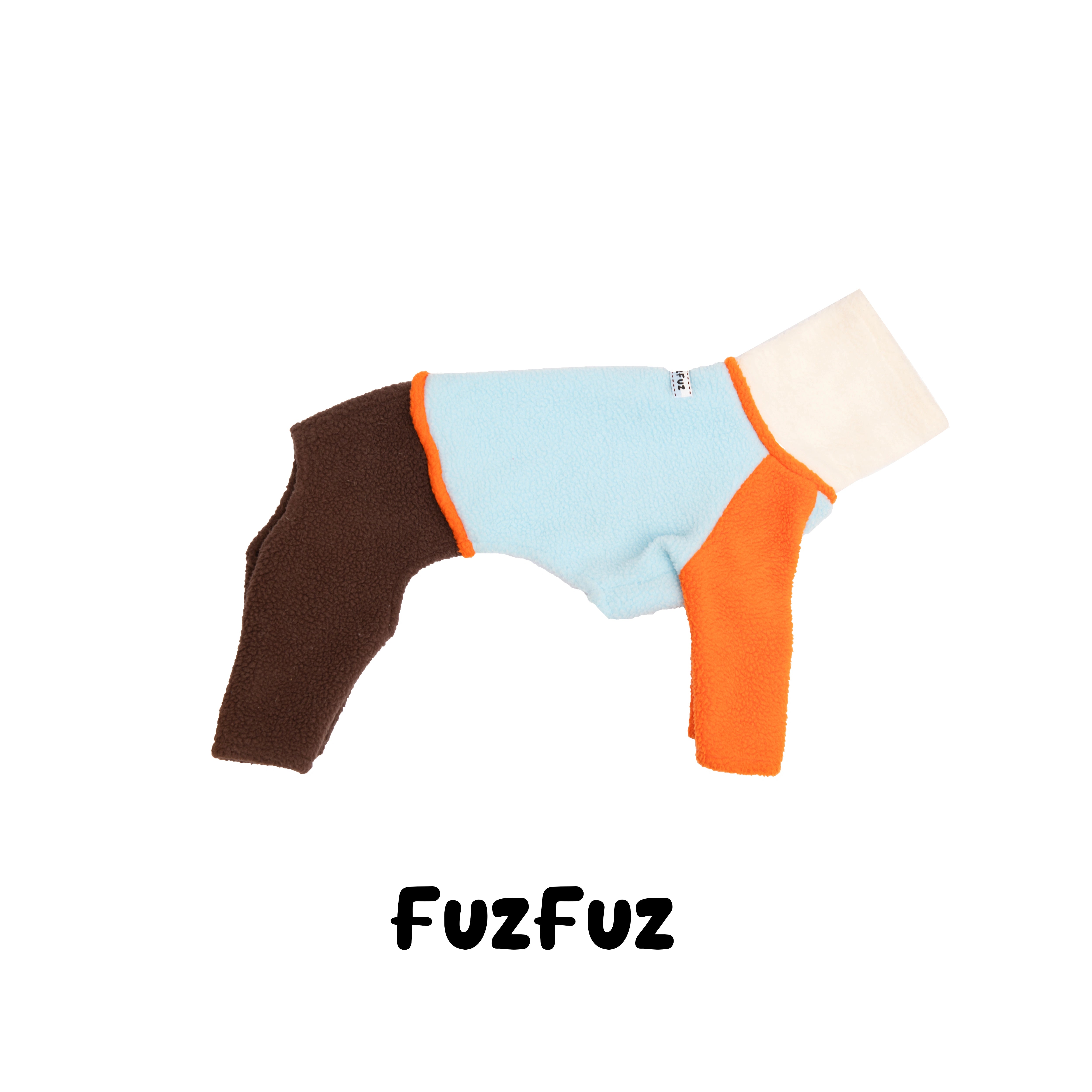 FuzFuz® Fleece Lined Four-Legged Dog Sweater for Italian Greyhound & Whippet