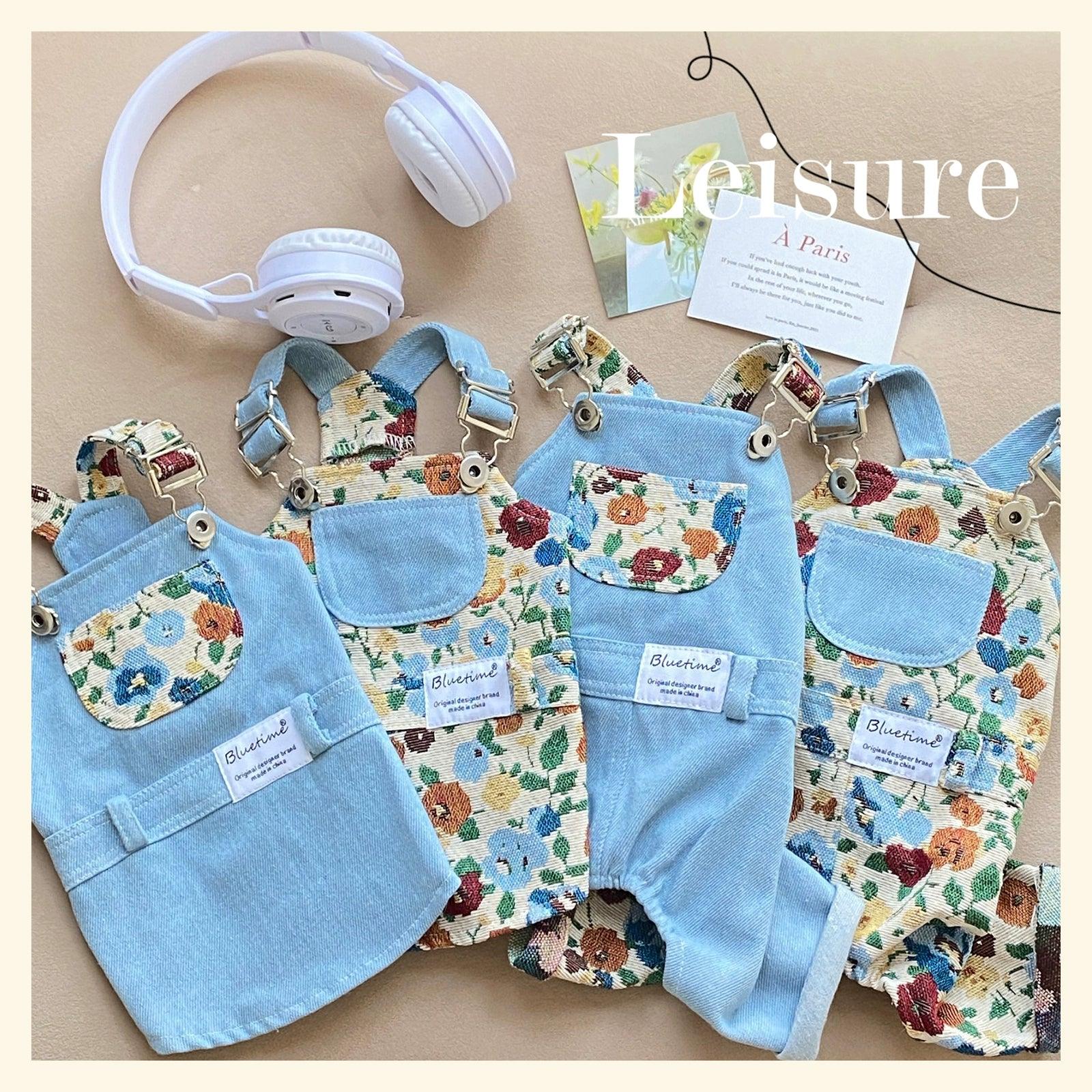 Bluetime® Floral Pet Outfit - KIKOPALS