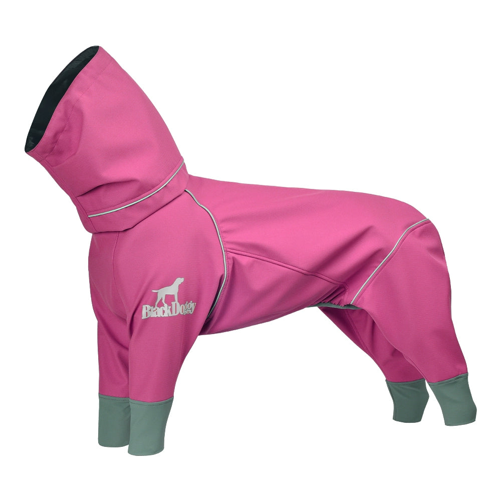 BlackDoggy® Warm Hardshell Four-Legged Jacket for Dogs