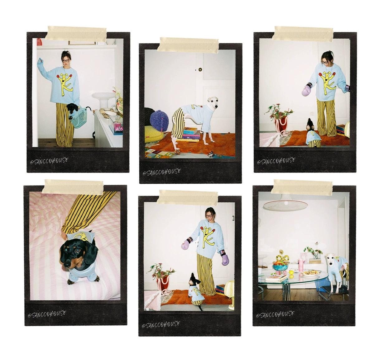 SANCCO® Striped Home Furnishing Set - for Owner - KIKOPALS