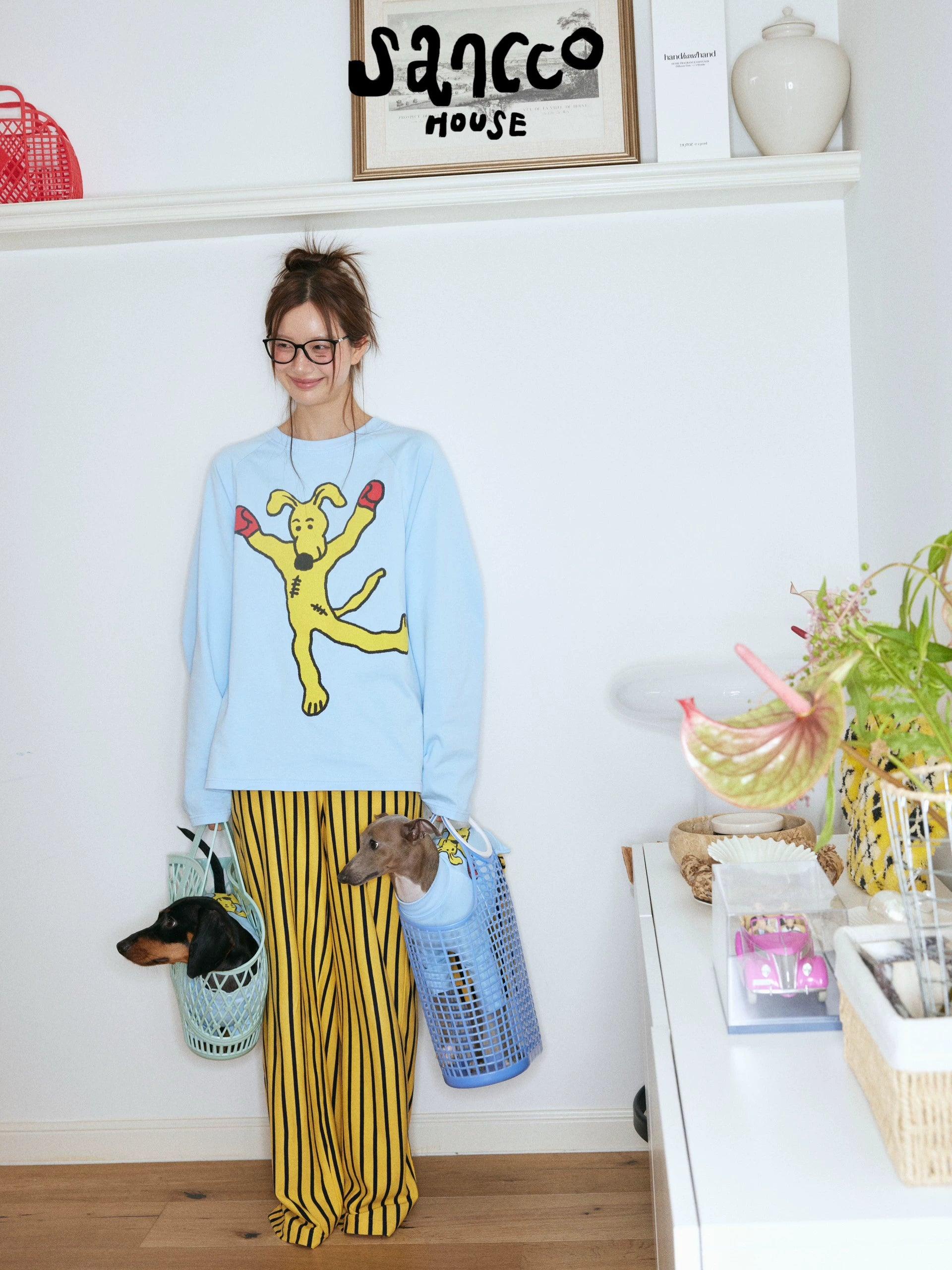 SANCCO® Striped Home Furnishing Set - for Owner - KIKOPALS