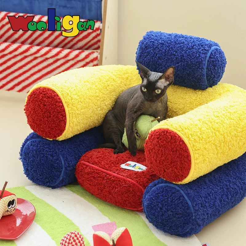 Wooligan® Antibacterial Open Pet Sofa Bed - KIKOPALS