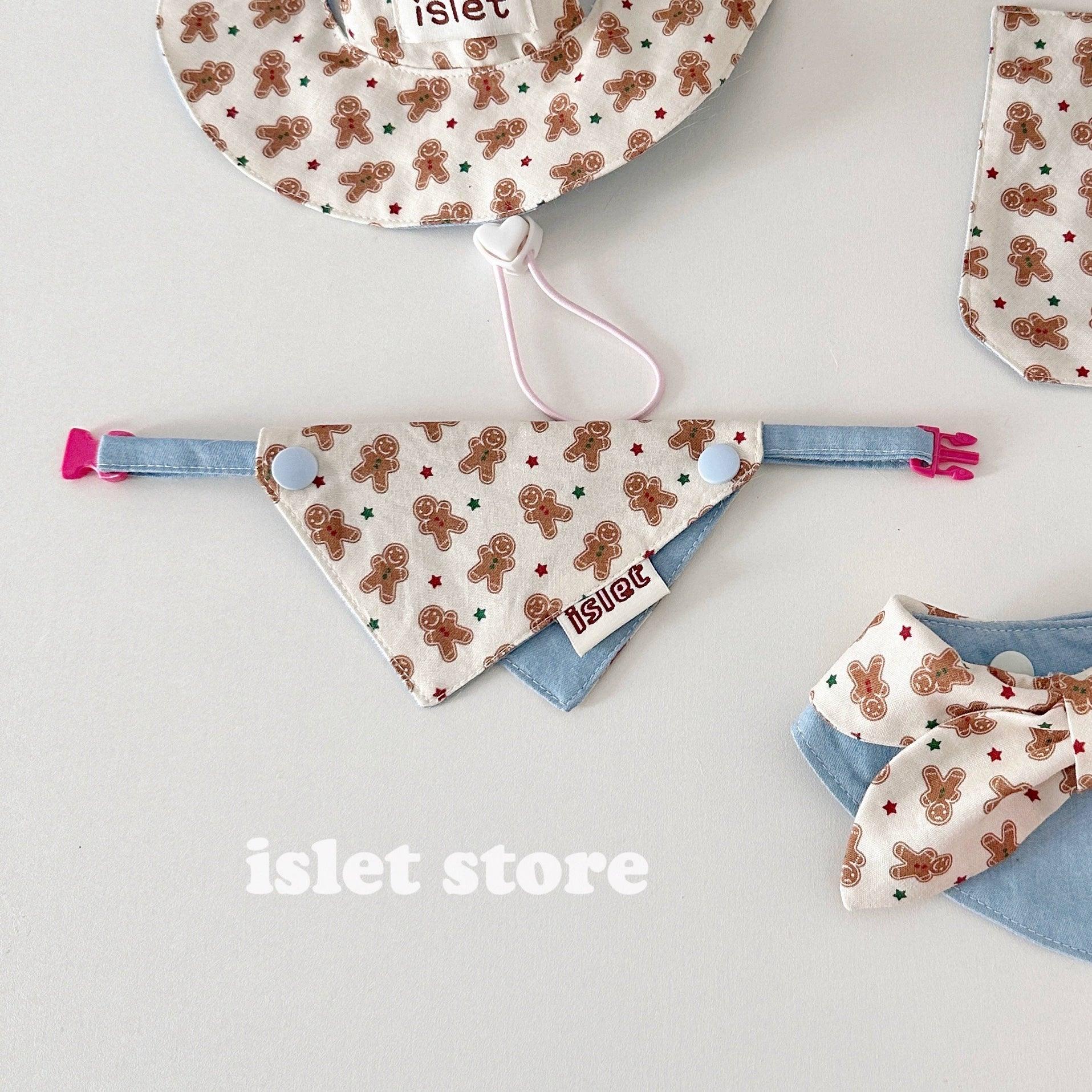 islet store® White Teddy Bear Pet Bib - KIKOPALS