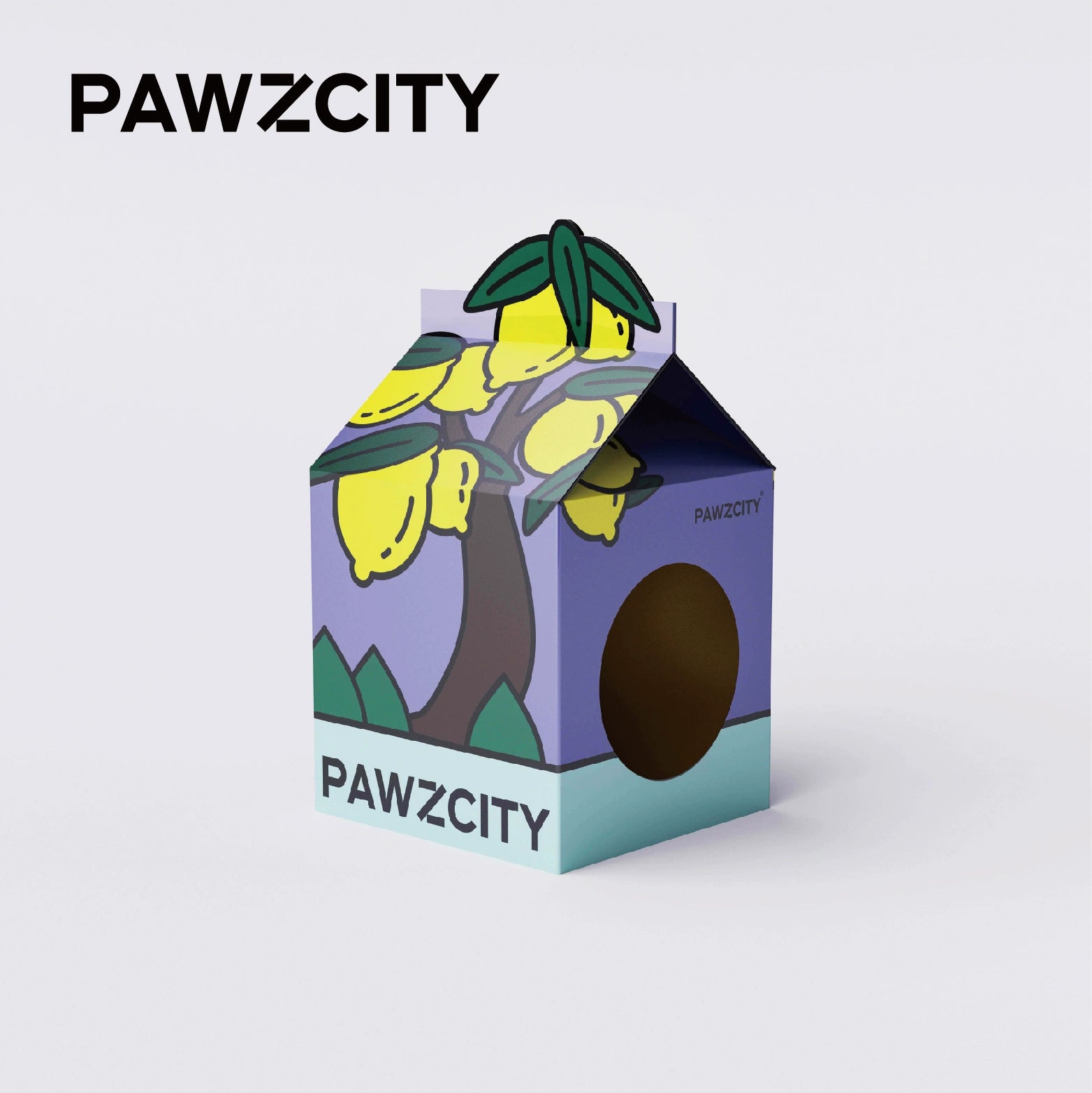 PAWZCITY® Potted Plant Series Cat Box & Scratcher