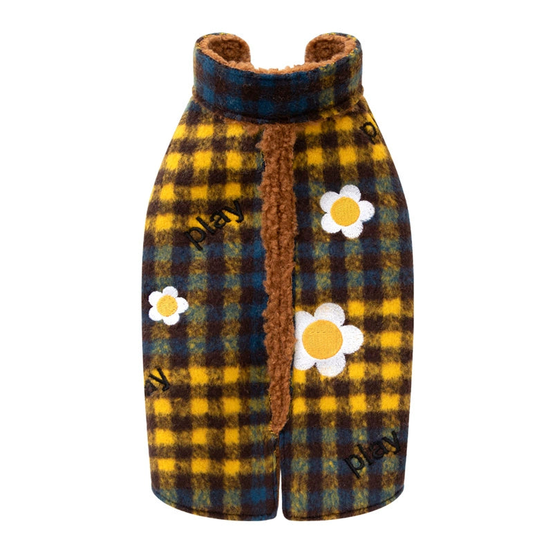PuppyGallery® Play Daisy Wool Coat for Dogs