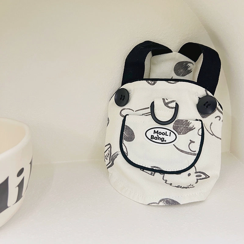 MooliBang® B&W Sleeveless Vest for Dogs