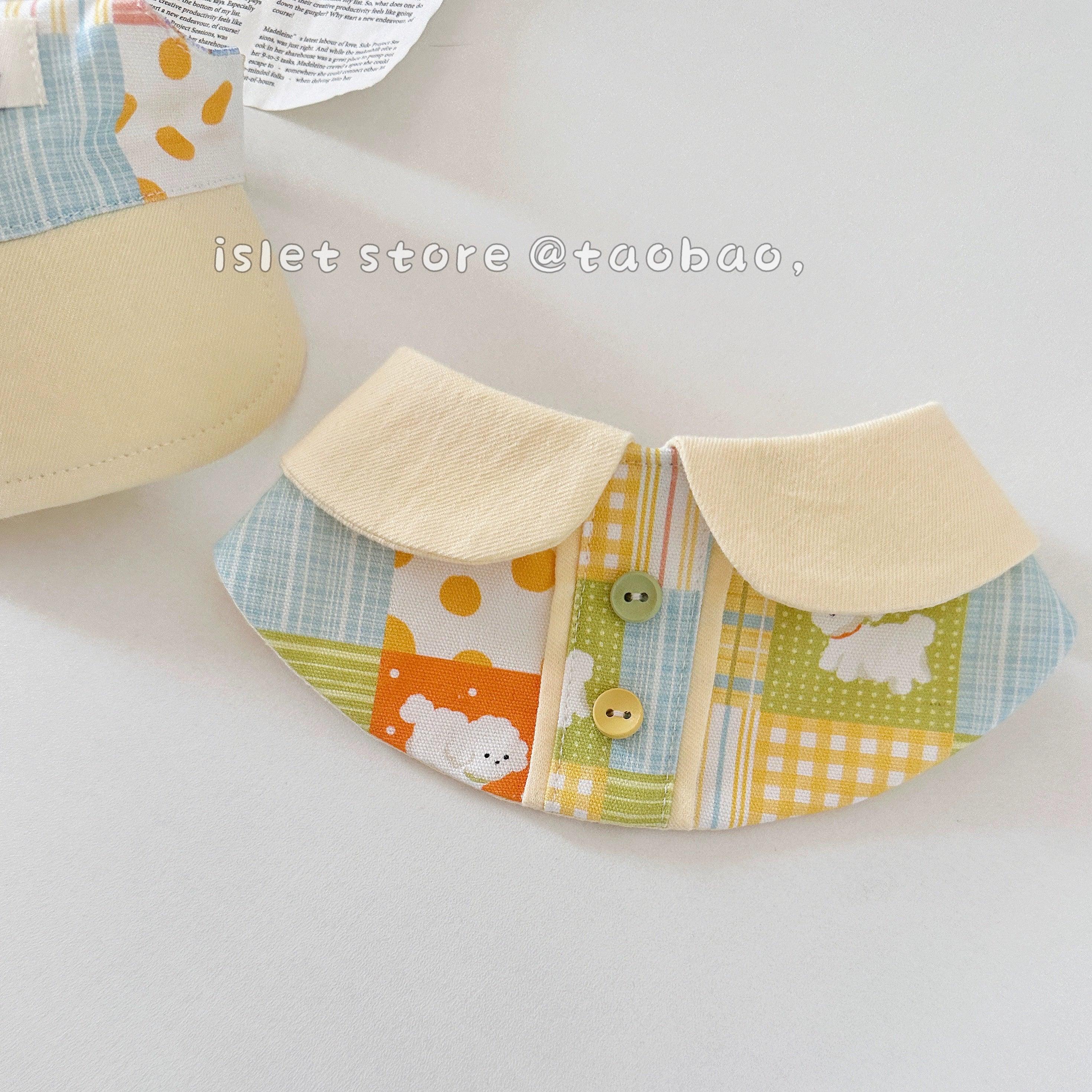 islet store® Yellow Impression Pet Bib - KIKOPALS