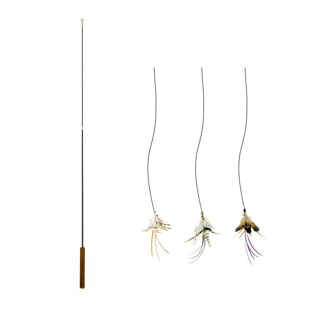 MEOWCARD® Feathered Cat Teaser - KIKOPALS