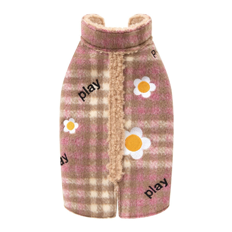 PuppyGallery® Play Daisy Wool Coat for Dogs