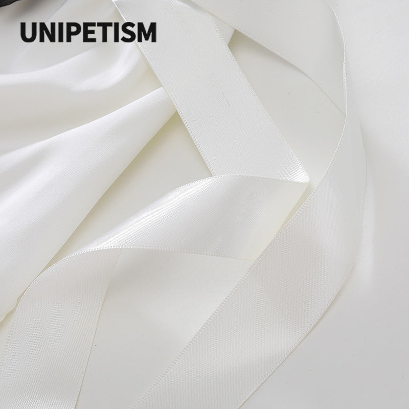 UNIPETISM® Satin Bow Princess Dress for Cats & Small Dogs