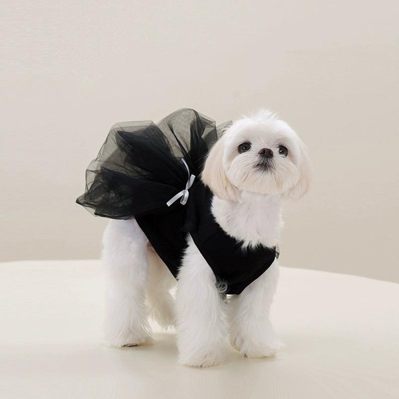 Dottylab® Bowknot Floral Pet Wedding Dress - KIKOPALS