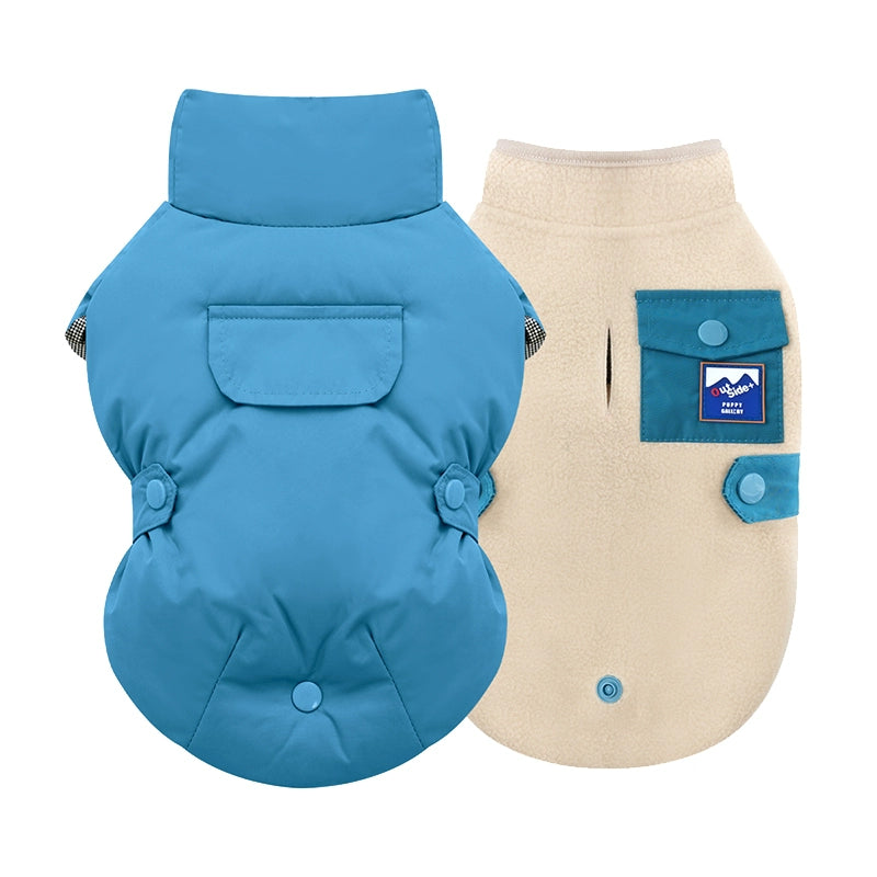 PuppyGallery® Fleece Neck Warmer Set for Dogs