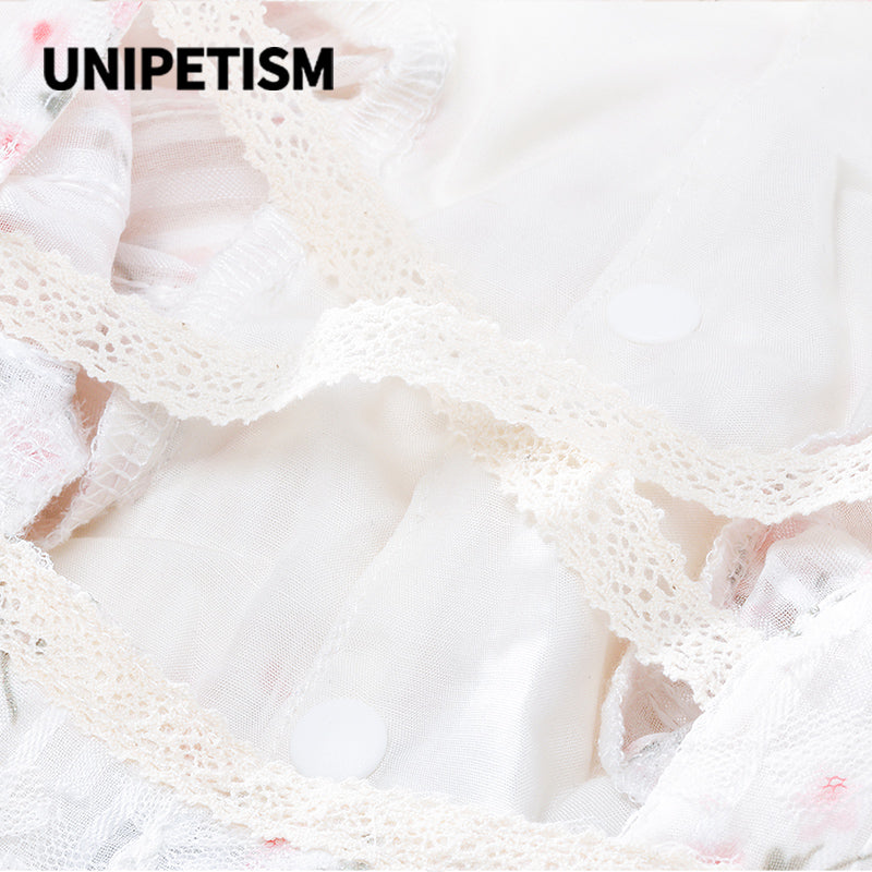 UNIPETISM® Pet Sweet Floral Dress for Dogs & Cats