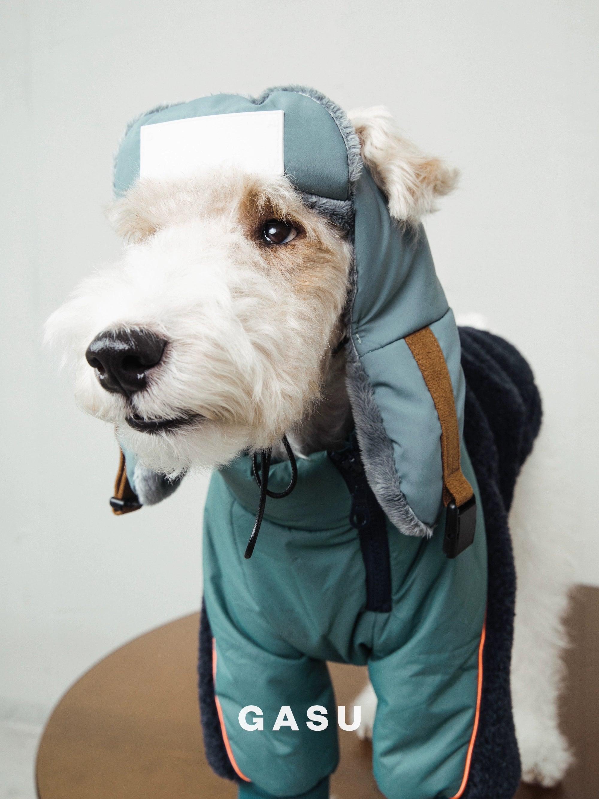 GASU® Versatile Puffer Pet Pilot Hat - KIKOPALS