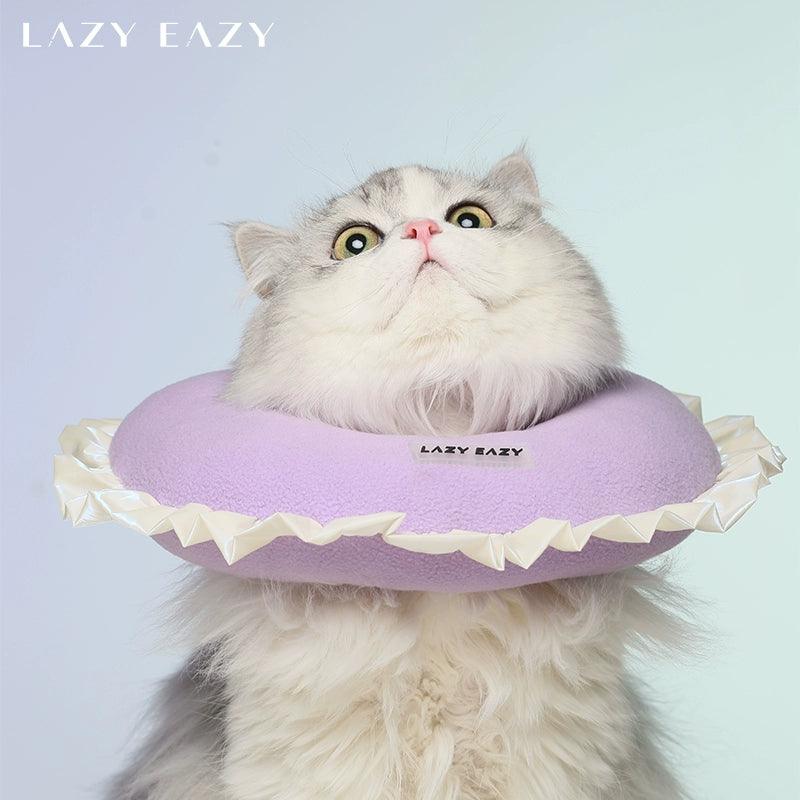 LazyEazy® Adjustable Cat Elizabethan Collar - KIKOPALS