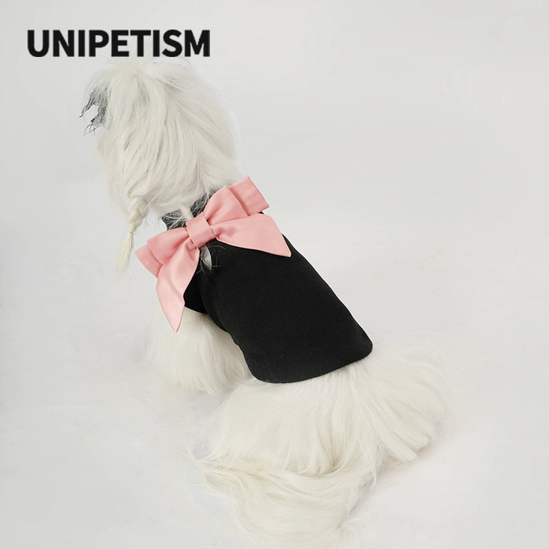 UNIPETISM® Macaroon Bow Tank Top for Dogs & Cats