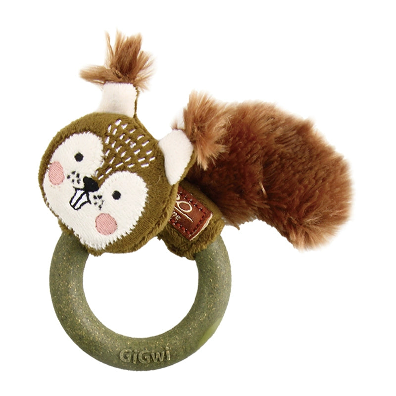 GiGwi® Animal Series Squeaky Cat Toy with Catnip