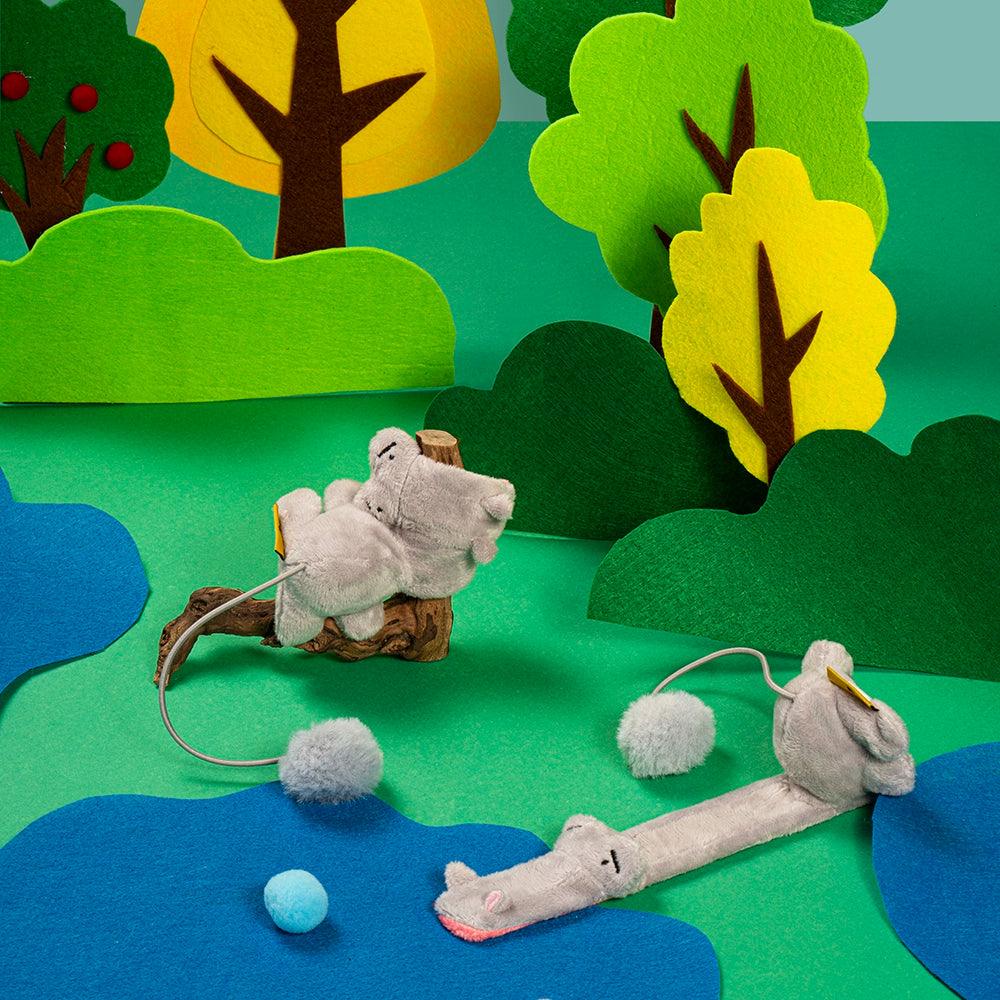 PETSVILLE® Zoo-Themed Catnip Sound Toy - KIKOPALS