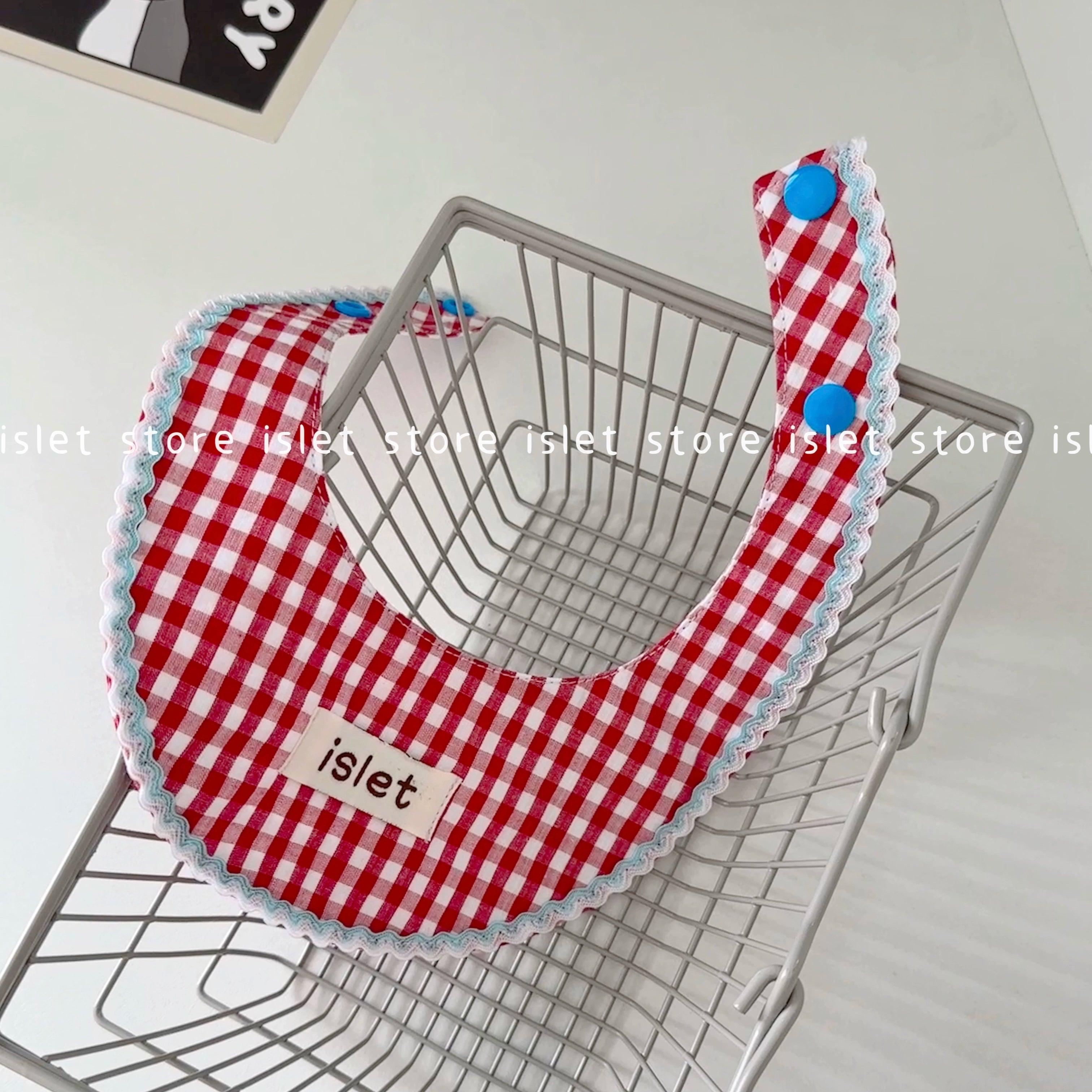 islet store® Plaid Pet Bib - KIKOPALS