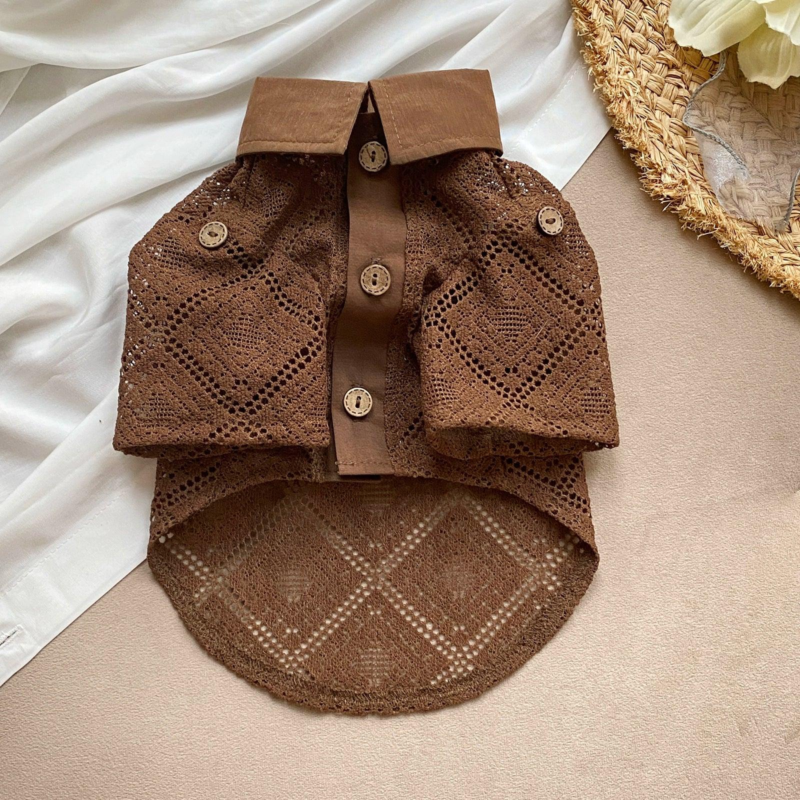 Bluetime® Pet Crochet Sun Shirt - KIKOPALS