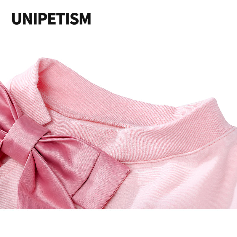 UNIPETISM® Macaroon Bow Tank Top for Dogs & Cats