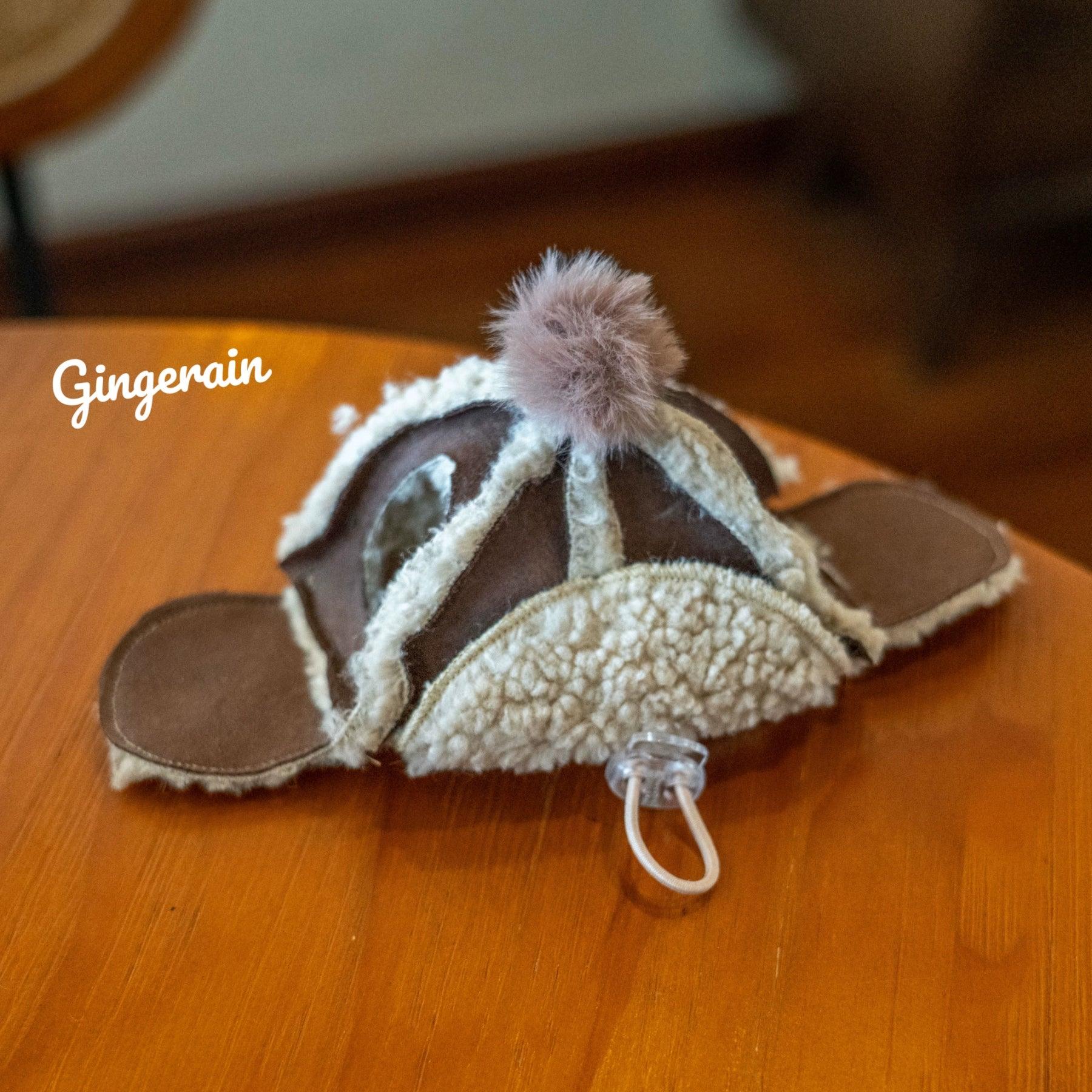 GINGERAIN® Faux Shearling Cat Hat - KIKOPALS