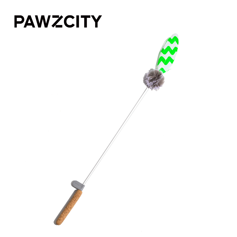 PAWZCITY® Fluorescent Cat Toy Stick