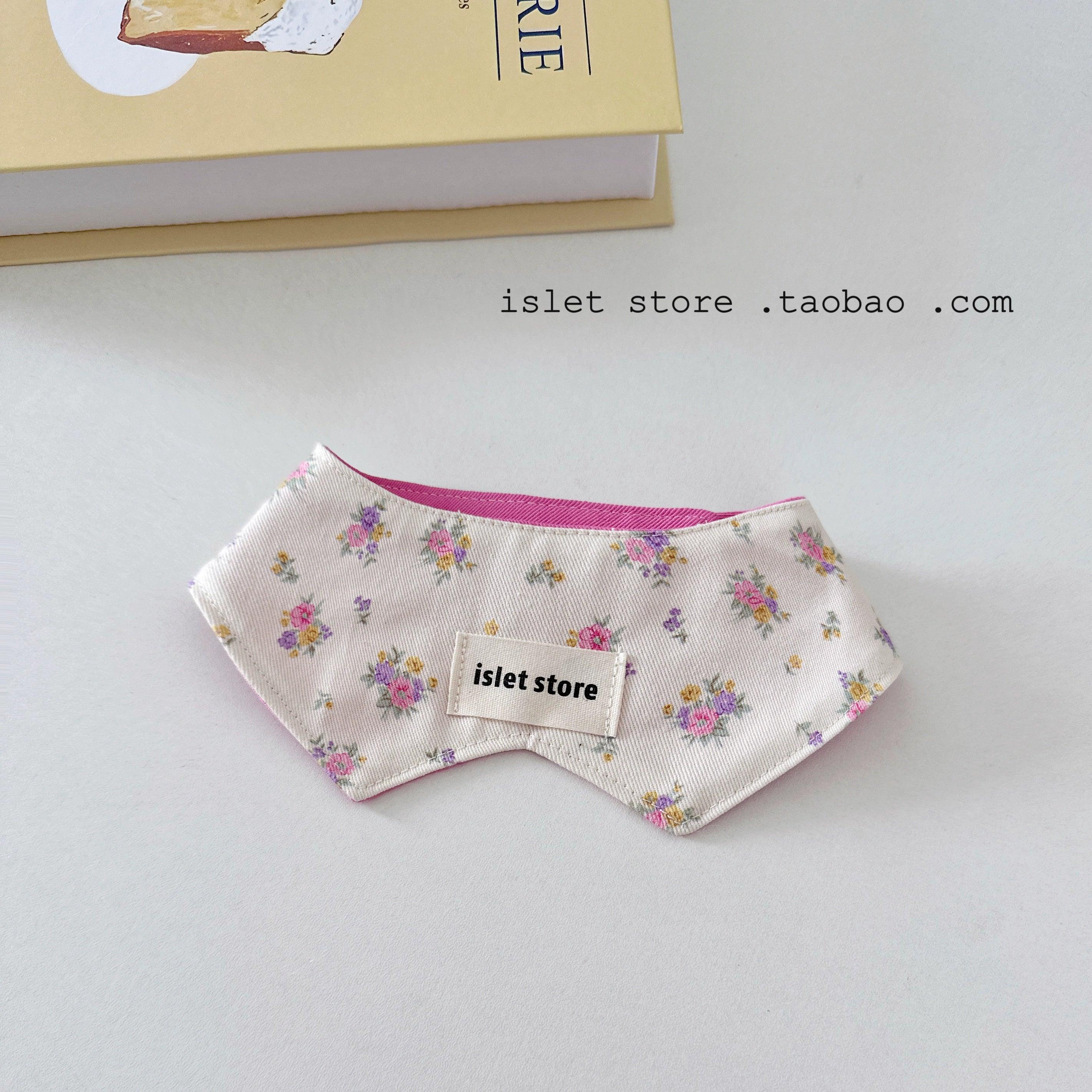 islet store® Floral Pet Hat / Bandana / Necktie - KIKOPALS