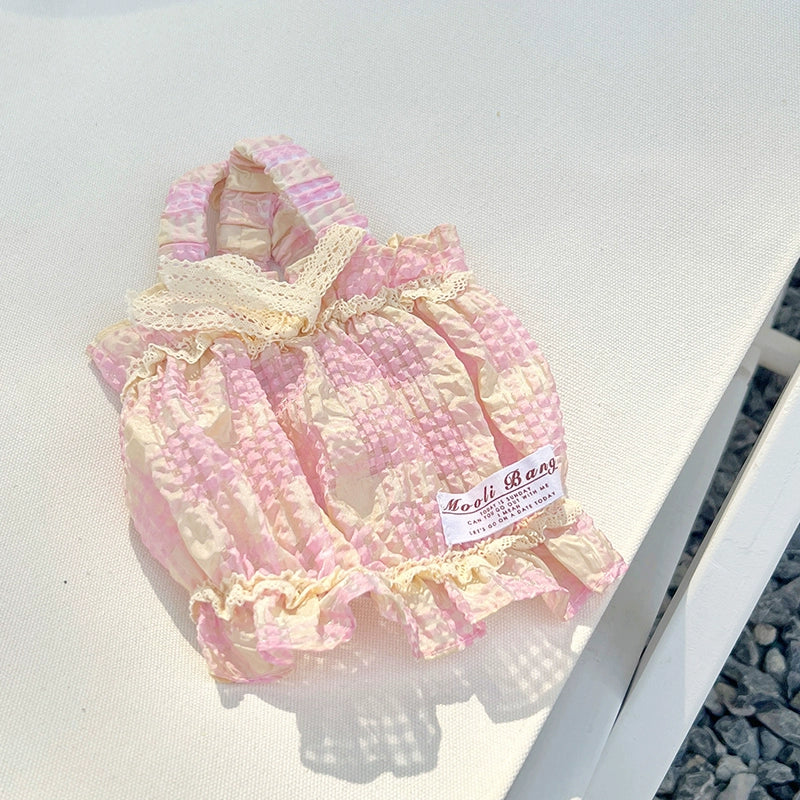 MooliBang® Striped Sleeveless Dress for Small Dogs