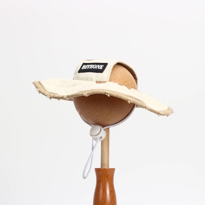 BITEONE® Bear-Themed Pet Fisherman Hat/Bib - KIKOPALS