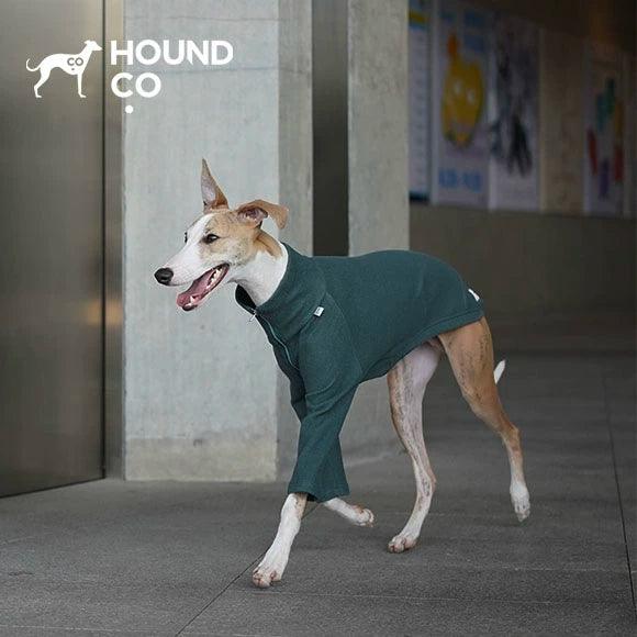 Hound Co.® Ribbed Half-Zip Dog Top - KIKOPALS