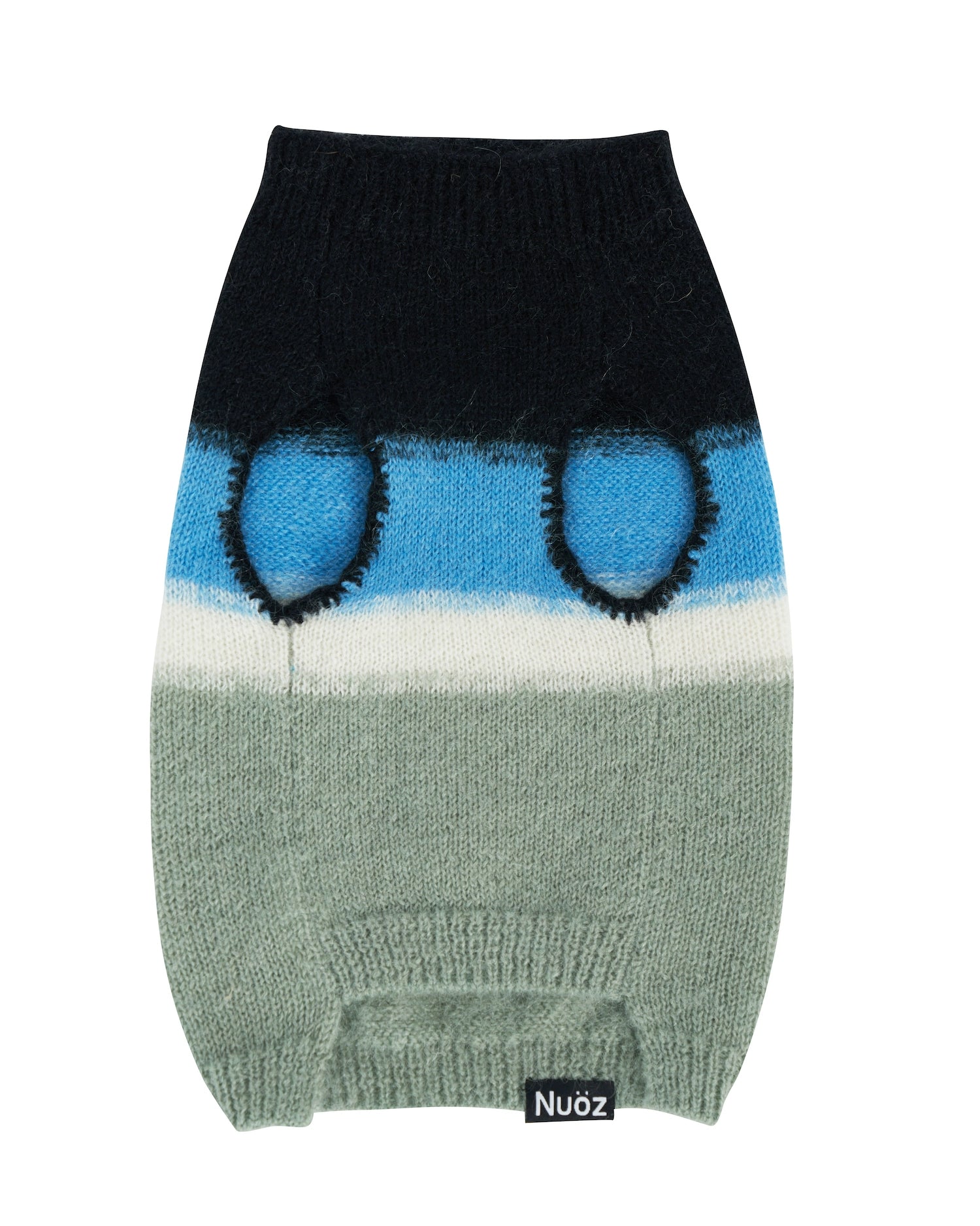 Nuoz® Gradient Color Sleeveless Knit Vest for Dogs – Mohair Wool Blend