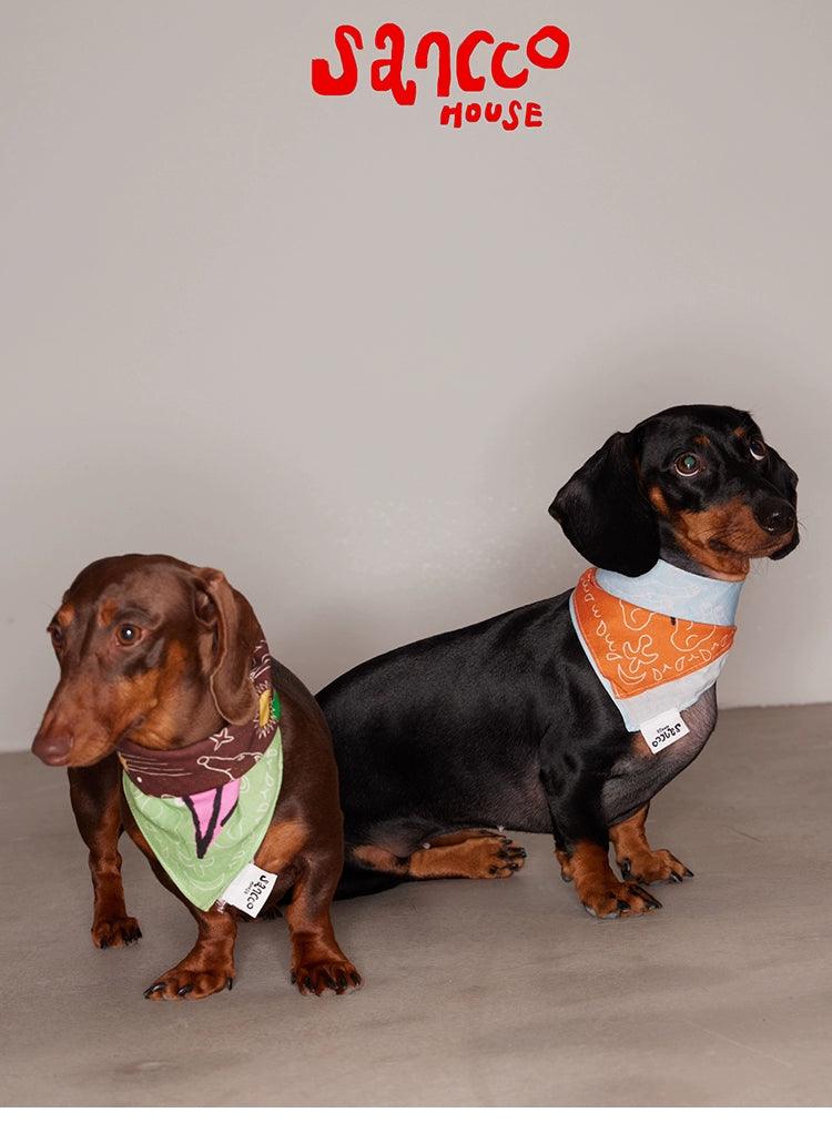 SANCCO® Paisley Graffiti Pet Bandana - KIKOPALS