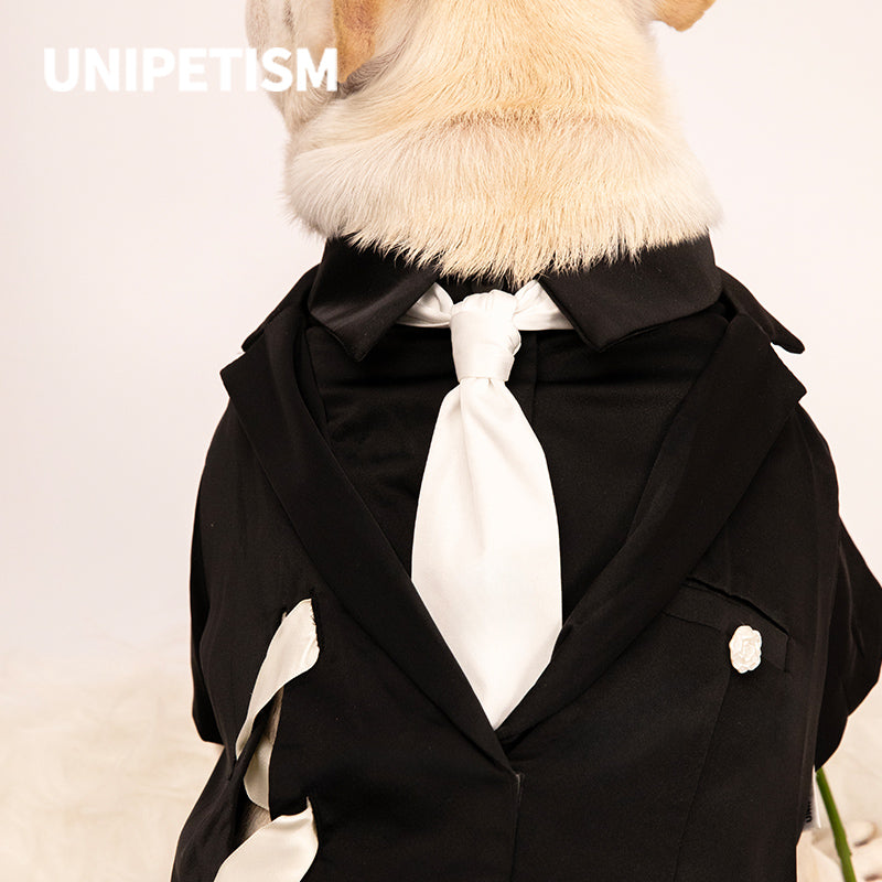 UNIPETISM® Pet Camellia Satin Blazer