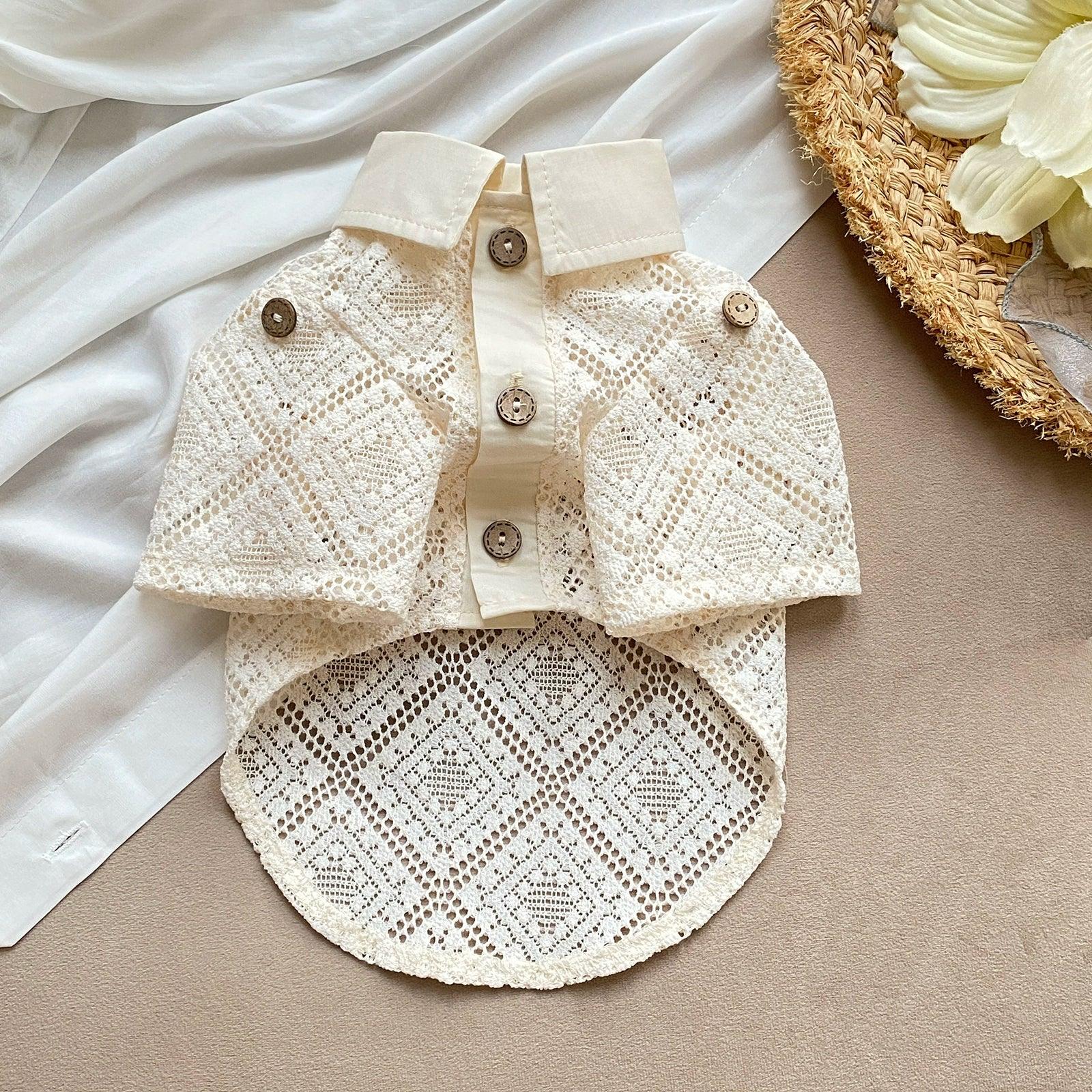 Bluetime® Pet Crochet Sun Shirt - KIKOPALS