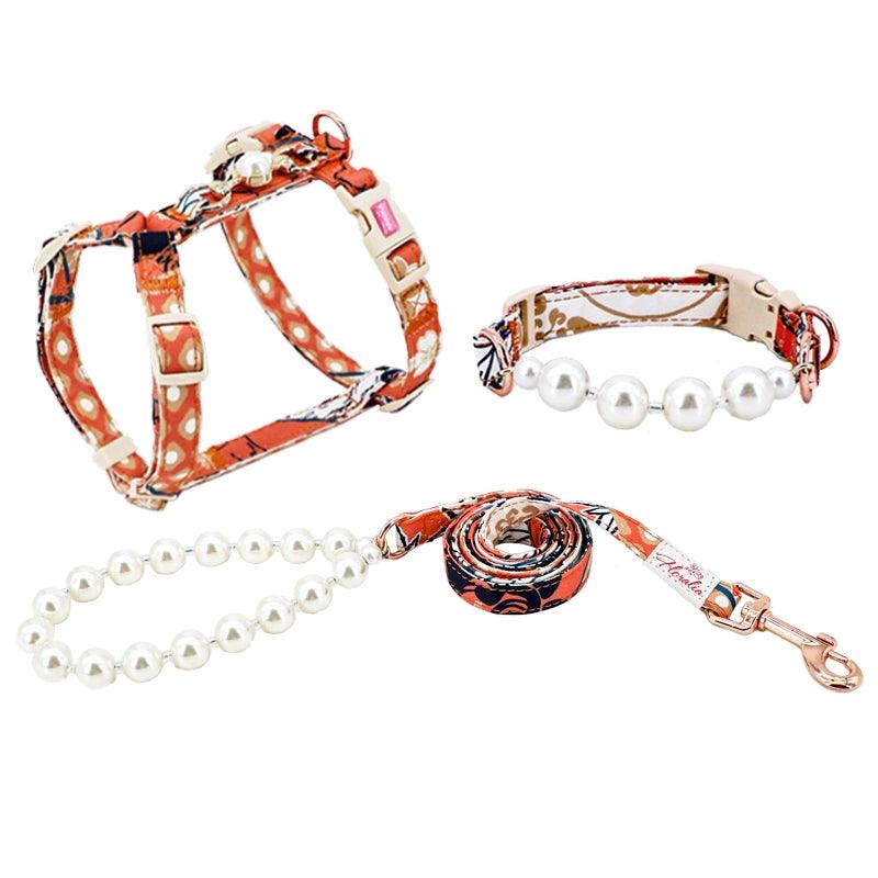 ARKIKA® Pearl-Style Pet Harness Leash - KIKOPALS