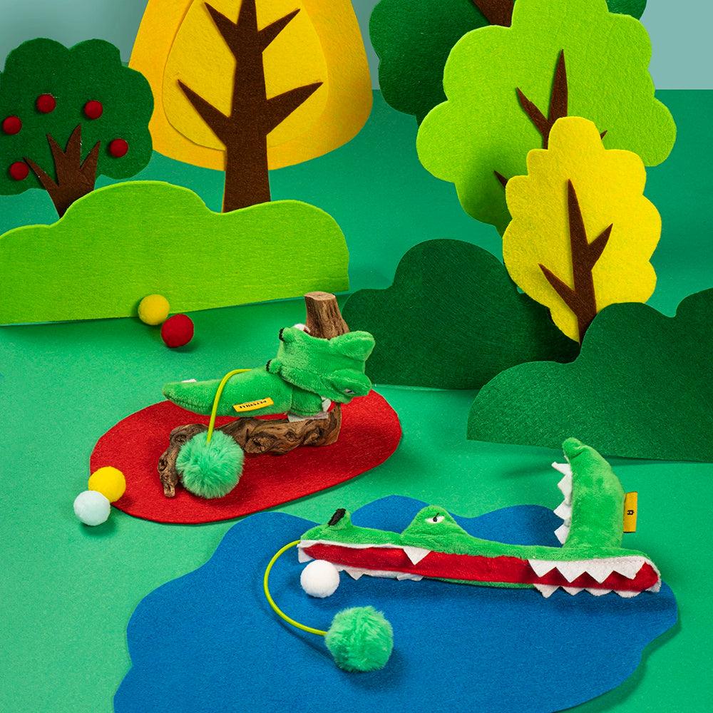 PETSVILLE® Zoo-Themed Catnip Sound Toy - KIKOPALS