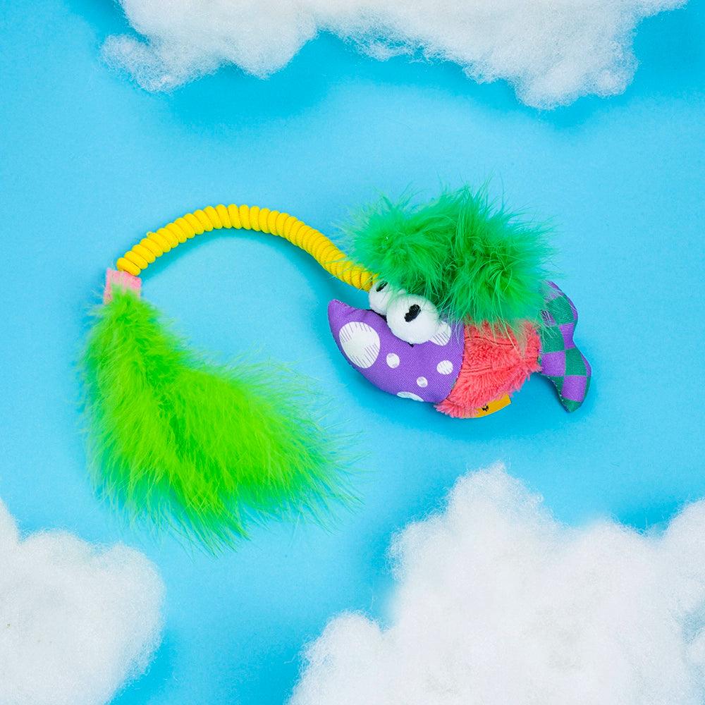 PETSVILLE® Ocean-Themed Feather Cat Toy - KIKOPALS