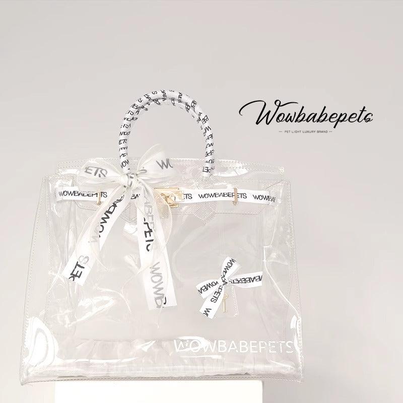WOWBABEPETS® Transparent Breathable Pet Carrier Bag - KIKOPALS