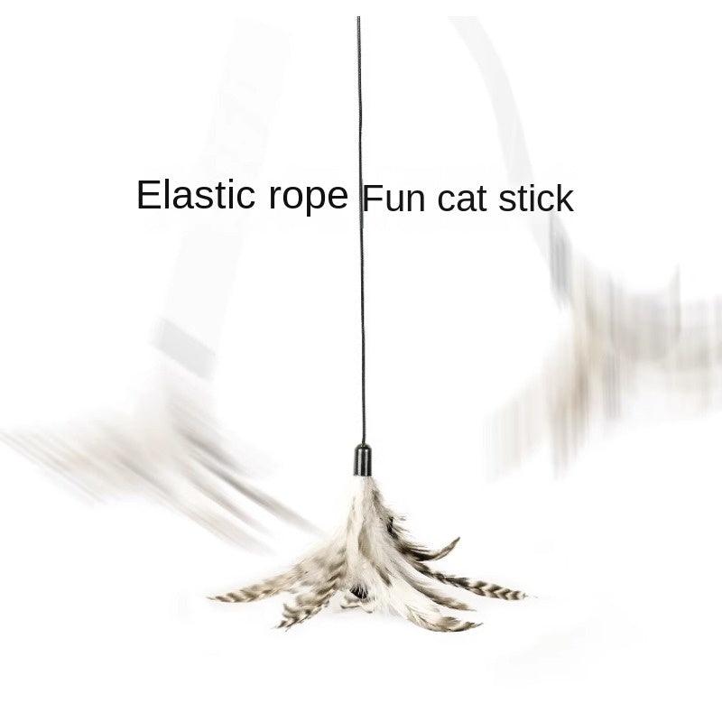 MEOWCARD® Stretch Rope Cat Teaser - KIKOPALS